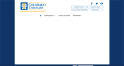Desktop Screenshot of cothespians.com